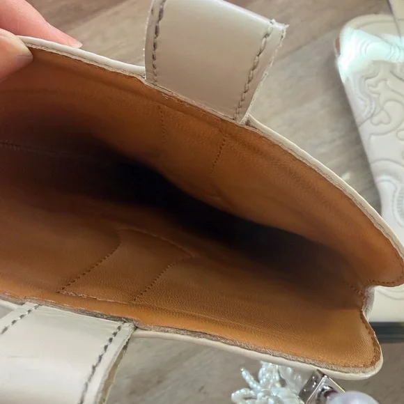 Ganni Cream Western Boots - Picture 3 of 5